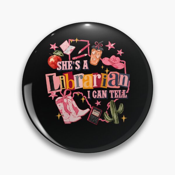 Item preview, Shes A Librarian I Can Tell Western Classroom Art  designed and sold by Apparel-Vortex.