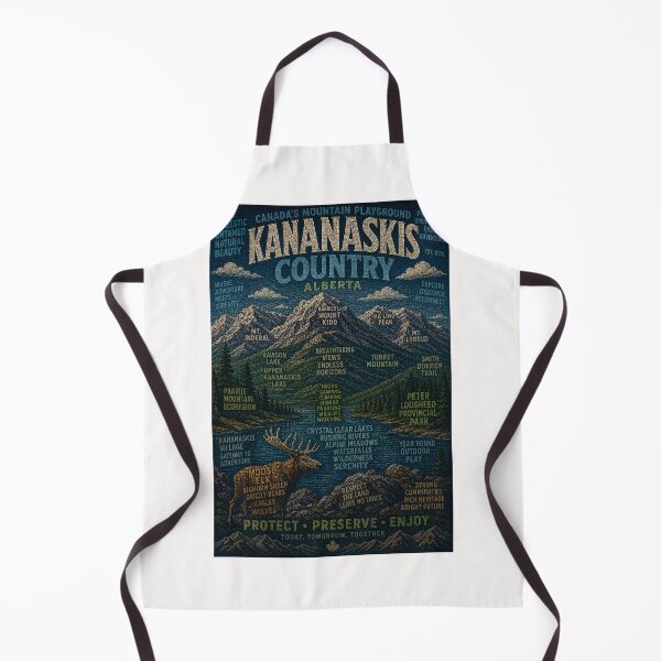 Item preview, Kananaskis Country Alberta Canadian Rockies with Barrier Lake and Mount Kidd designed and sold by Places On Earth.