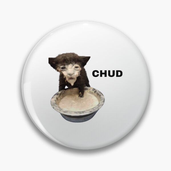 Item preview, Chud Kitten in Milk designed and sold by PrettiPrintts.