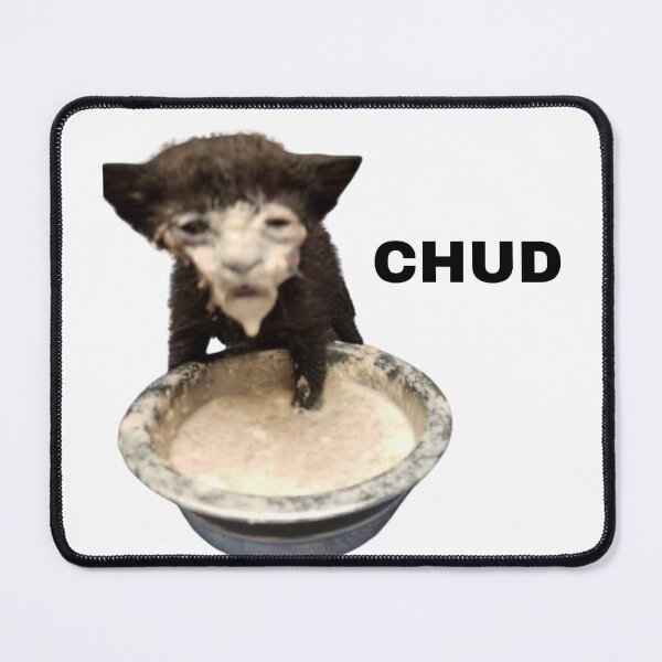 Item preview, Chud Kitten in Milk designed and sold by PrettiPrintts.