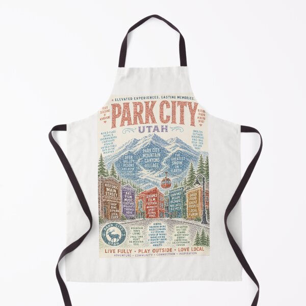 Item preview, Park City Utah Historic Main Street Deer Valley and Canyons Village designed and sold by Places On Earth.
