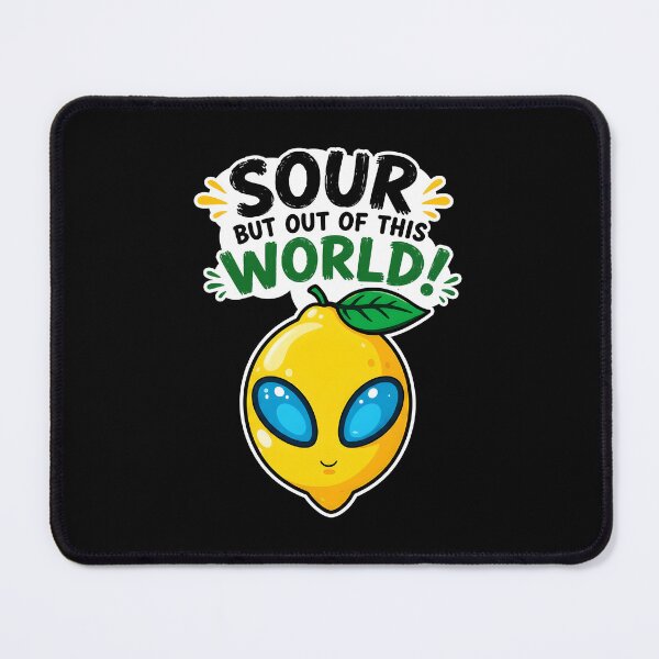Item preview, Funny Alien Lemon Sour Out Of This World designed and sold by Canvas-Whispers.