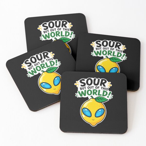 Item preview, Funny Alien Lemon Sour Out Of This World designed and sold by Canvas-Whispers.