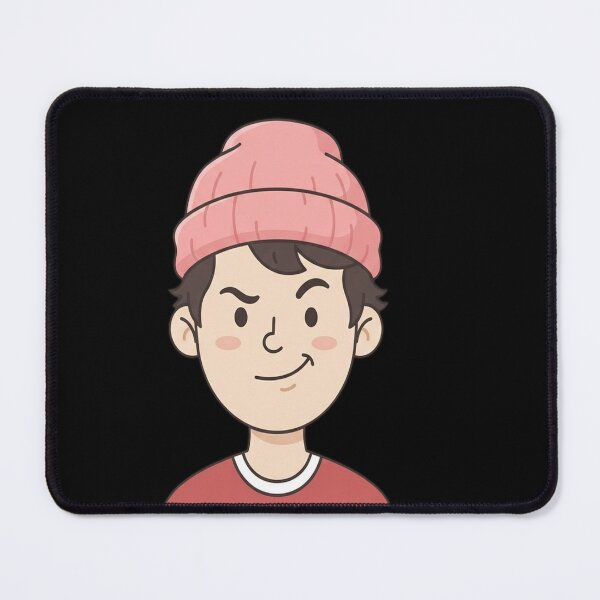 Item preview, yoshitomo nara pink hat designed and sold by Safwat-Aziz.