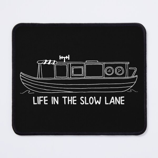 Item preview, Narrowboat Life in the Slow Lane designed and sold by HotHibiscus.