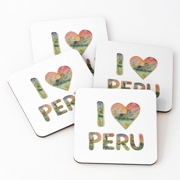 Item preview, I Love Peru  designed and sold by PamLeeDesign.