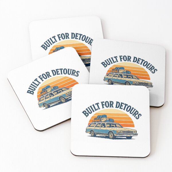 Item preview, Built for Detours designed and sold by Peak Pop Designs | Funny Gifts, Cozy Art & Cute Animals .