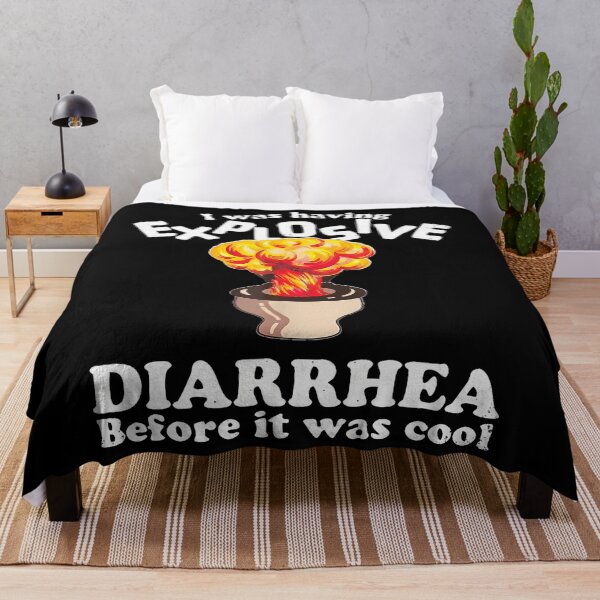 Item preview, I Was Having Explosive Diarrhea Before It Was Cool Funny designed and sold by Apparel-Vortex.