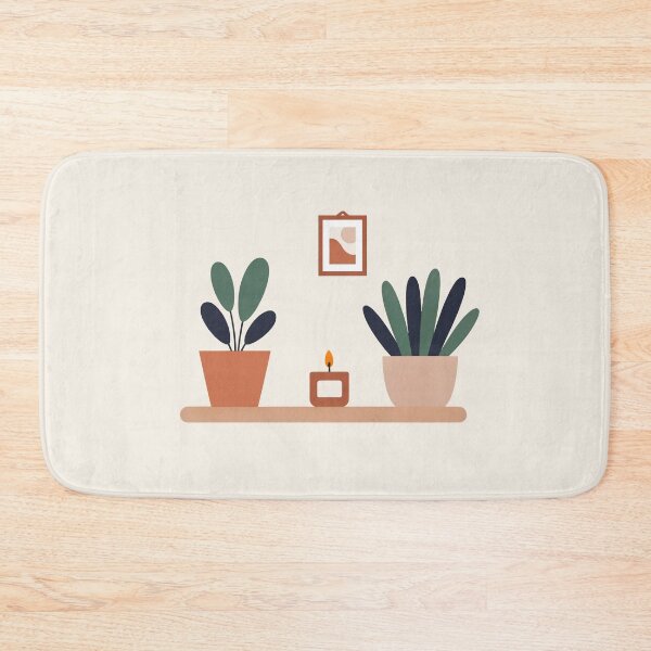 Item preview, Cozy Plant Shelf Wall Art designed and sold by TrendMorphic.