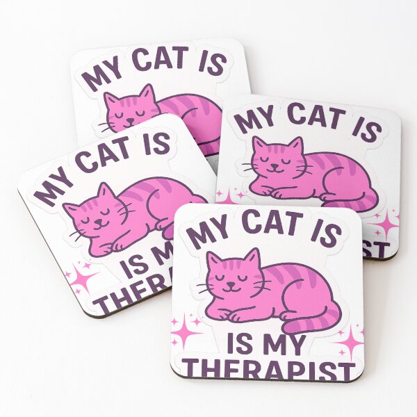 Item preview, My Cat Is My Therapist designed and sold by EasyTake.