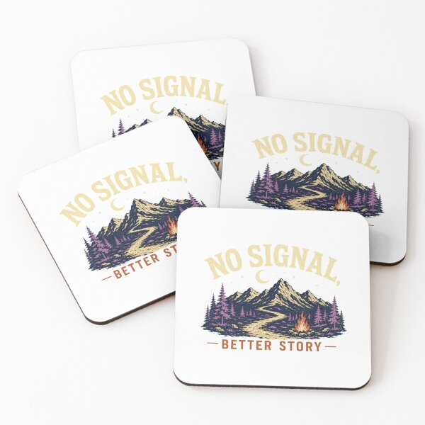 Item preview, No Signal, Better Story designed and sold by Peak Pop Studio..
