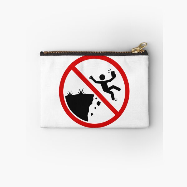 Item preview, Funny No Cliff Selfie Sign designed and sold by MonkiFlipp.