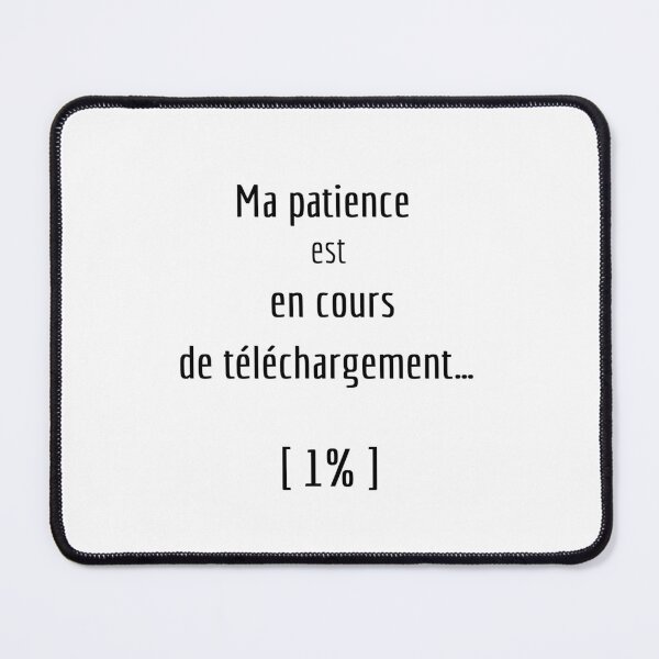 Item preview, My patience is being restored… [1%] designed and sold by NovaMotif.