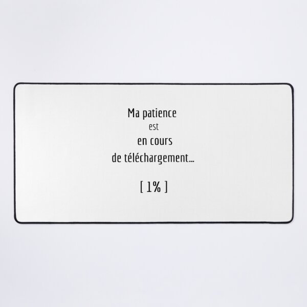 Item preview, My patience is being restored… [1%] designed and sold by NovaMotif.