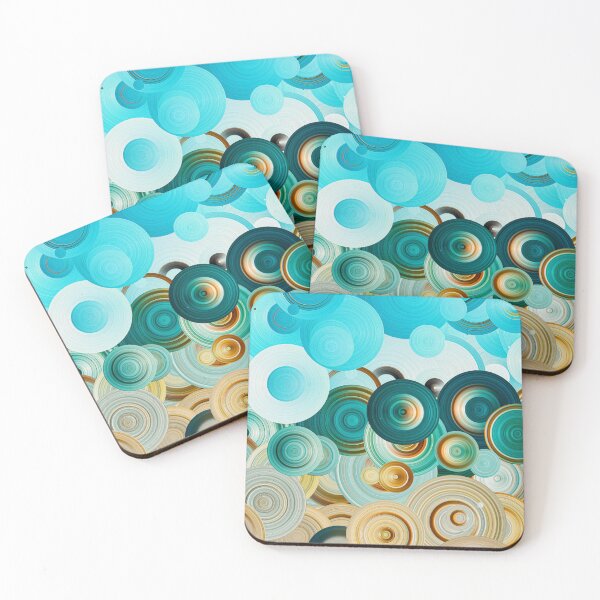 Item preview, Sea & Sand Circles designed and sold by Jomsunshine.