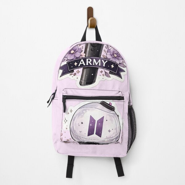 Item preview, Floral Army Lightstick Aesthetic Sticker designed and sold by Jerushahjj.