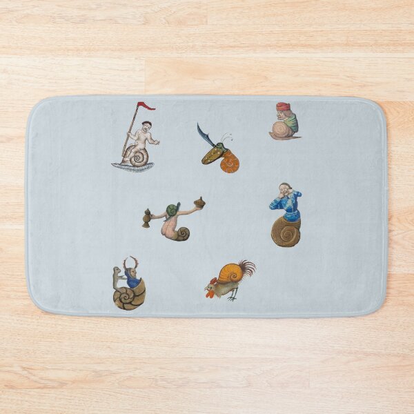 Item preview, snail medieval creatures sticker pack designed and sold by mooneko.