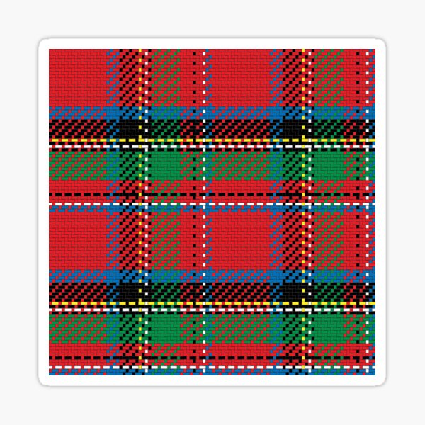 tartan Sticker