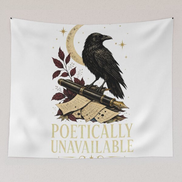 Item preview, Poetically Unavailable designed and sold by Peak Pop Studio..