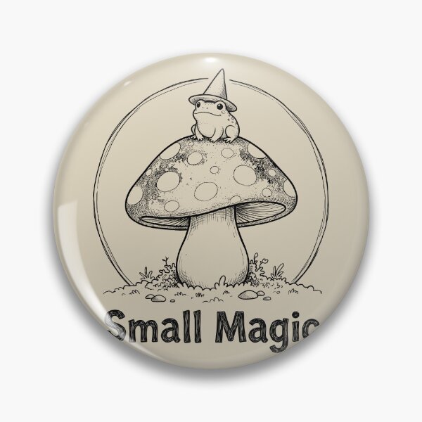 Item preview, Mushroom Familiar - Cottage Witch designed and sold by bapupa.