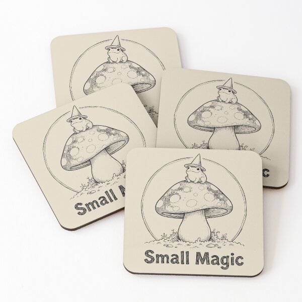 Item preview, Mushroom Familiar - Cottage Witch designed and sold by bapupa.