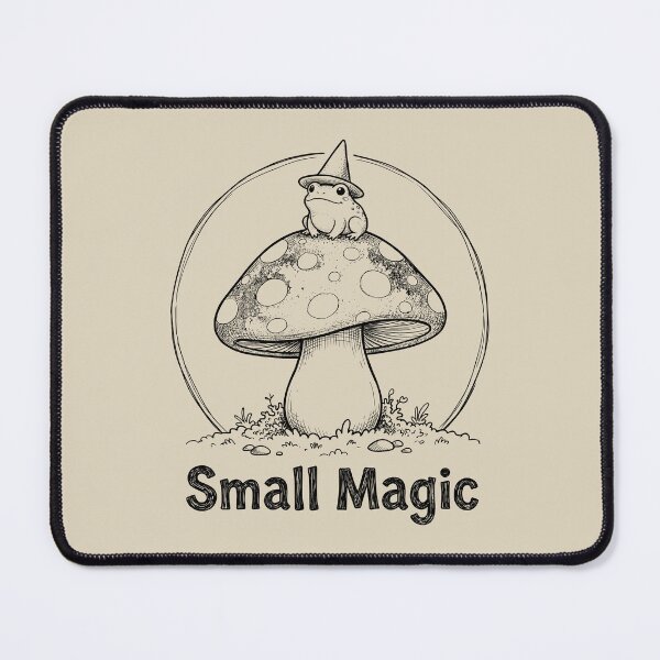 Item preview, Mushroom Familiar - Cottage Witch designed and sold by bapupa.