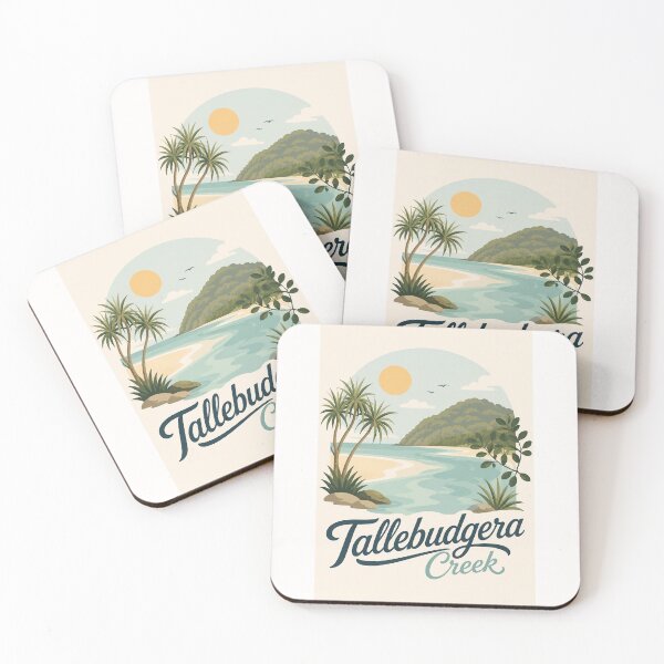 Item preview, Tallebudgera Creek Gold Coast Queensland Coastal Paradise and Burleigh Heads designed and sold by Places On Earth.