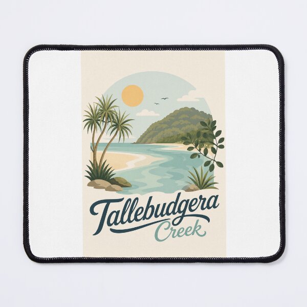Item preview, Tallebudgera Creek Gold Coast Queensland Coastal Paradise and Burleigh Heads designed and sold by Places On Earth.