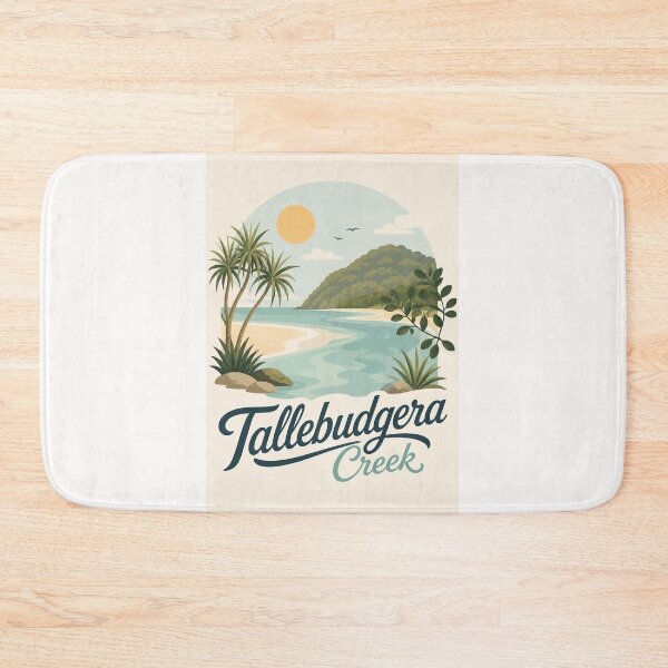 Item preview, Tallebudgera Creek Gold Coast Queensland Coastal Paradise and Burleigh Heads designed and sold by Places On Earth.