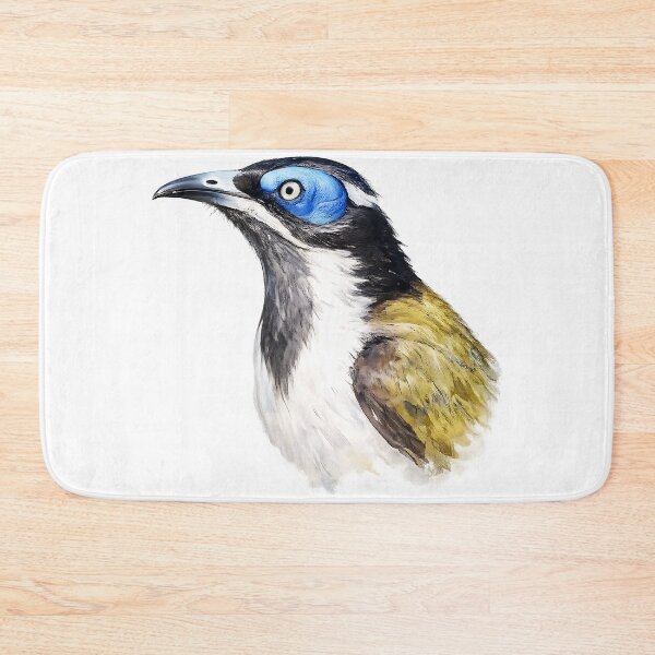 Item preview, Blue-faced Honeyeater — Painted Native Honeyeater designed and sold by Jaruart.
