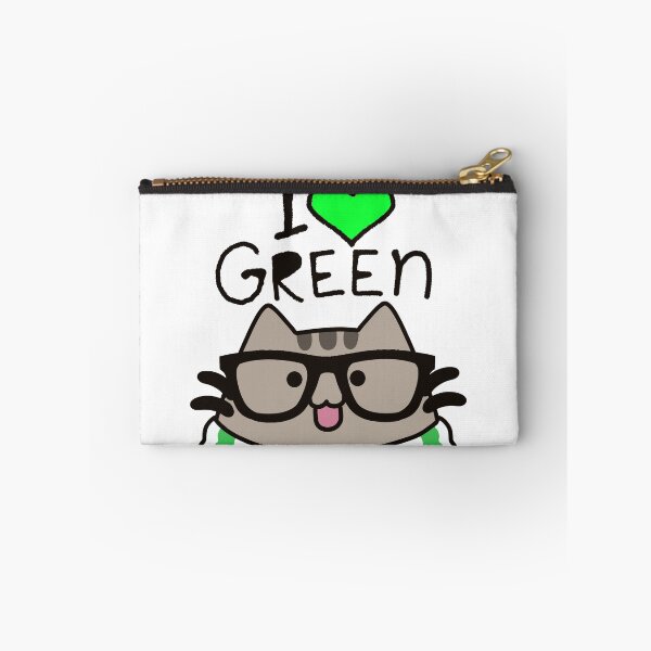 Item preview, I Heart Green Plusheen  designed and sold by ThinDove.