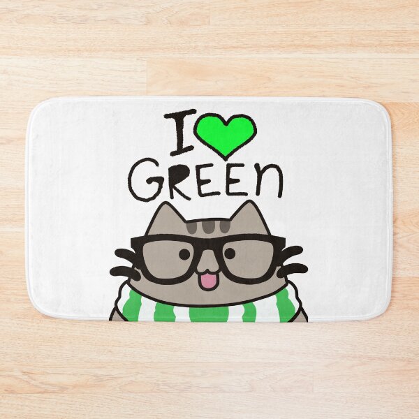 Item preview, I Heart Green Plusheen  designed and sold by ThinDove.