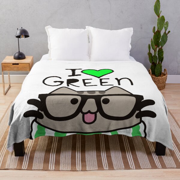 Item preview, I Heart Green Plusheen designed and sold by ThinDove.