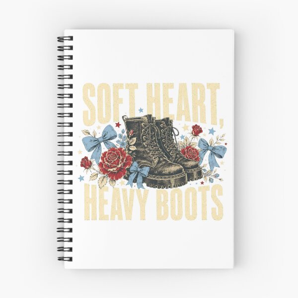 Item preview, Soft Heart, Heavy Boots designed and sold by Peak Pop Designs | Funny Gifts, Cozy Art & Cute Animals .