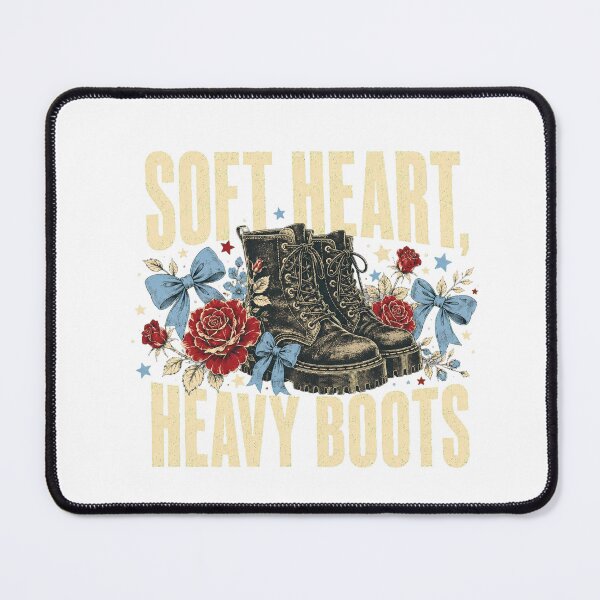 Item preview, Soft Heart, Heavy Boots designed and sold by Peak Pop Studio..