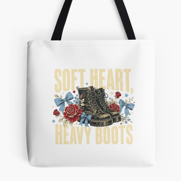 Item preview, Soft Heart, Heavy Boots designed and sold by Peak Pop Studio..