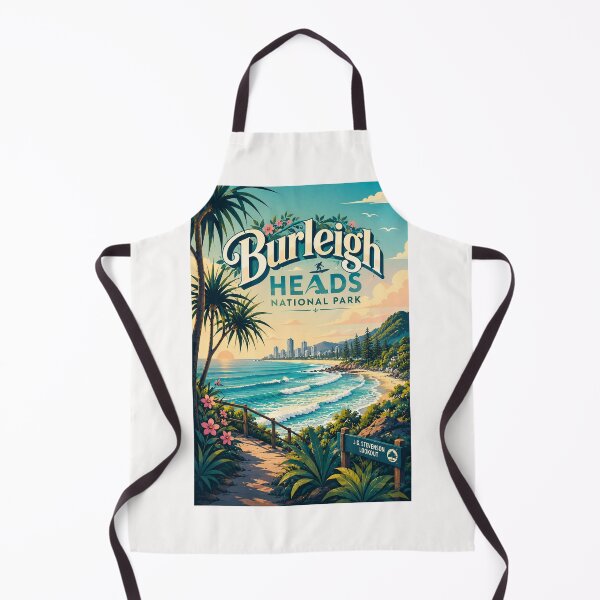 Item preview, Burleigh Heads National Park J G Stevenson Lookout Gold Coast Queensland designed and sold by Places On Earth.