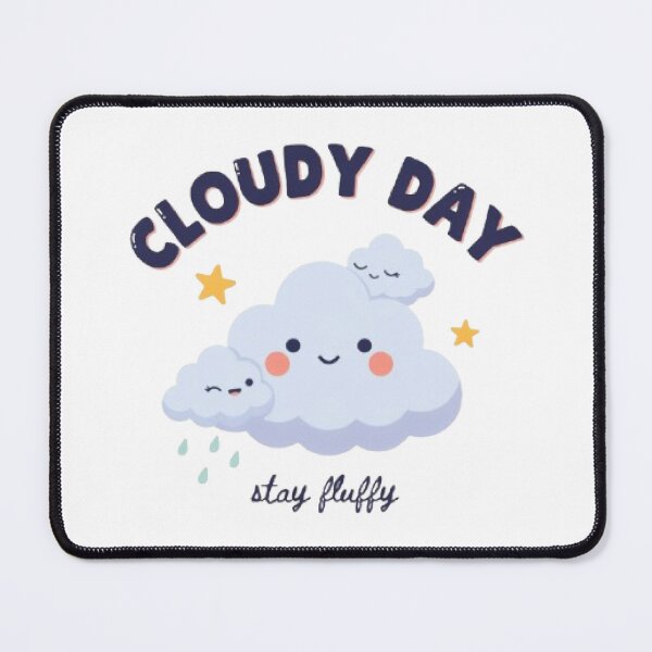 Item preview, Cute Kawaii Cloud Rainbow Pastel Sky Aesthetic Happy Weather Design designed and sold by Faisal Shah.