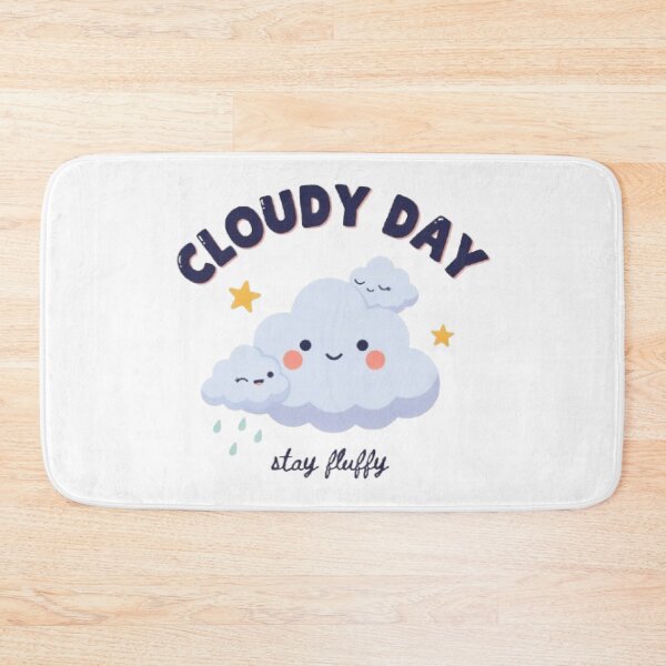 Item preview, Cute Kawaii Cloud Rainbow Pastel Sky Aesthetic Happy Weather Design designed and sold by Faisal  Shah.