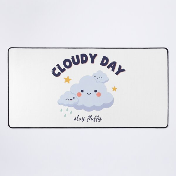 Item preview, Cute Kawaii Cloud Rainbow Pastel Sky Aesthetic Happy Weather Design designed and sold by Faisal Shah.