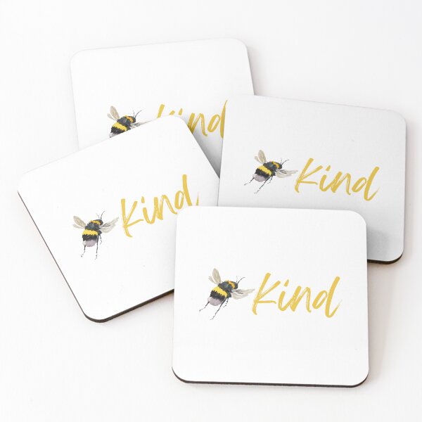 Item preview, "Bee Kind" designed and sold by PrettiPrintts.