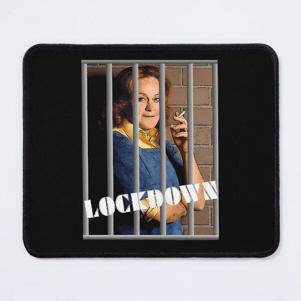 Item preview, Woman Smoking Behind Prison Bars Above designed and sold by zo3bi.