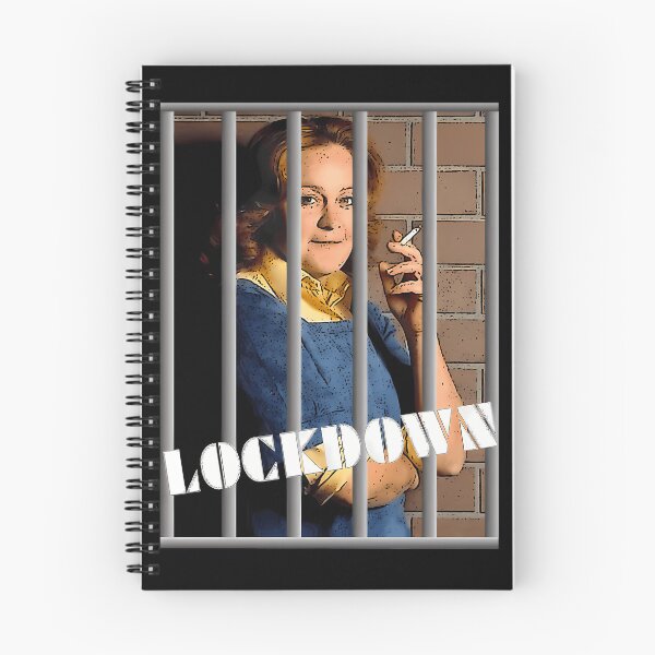 Item preview, Woman Smoking Behind Prison Bars Above designed and sold by zo3bi.