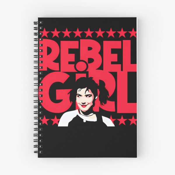 Item preview, Female Portrait Silhouette Over Red Block Letters designed and sold by zo3bi.