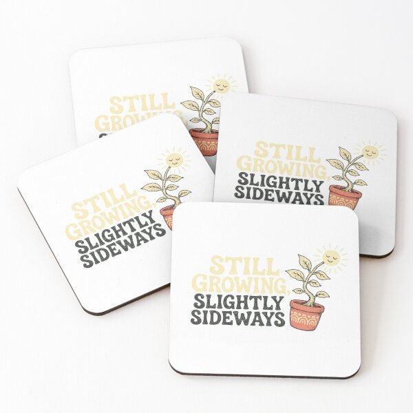 Item preview, Still Growing, Slightly Sideways designed and sold by Peak Pop Studio..