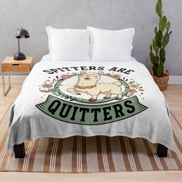 Item preview, Inappropriate Funny Meme Spitters are Quitters Adult Humor designed and sold by hugoinkcoast.