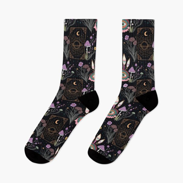Item preview, Mystic All-Seeing Eye & Mushrooms | Modern Witchy Botanical Graphic designed and sold by Soul Path.