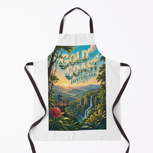 Item preview, Gold Coast Hinterland Waterfalls Tamborine Mountain Springbrook Queensland designed and sold by Aryabek.