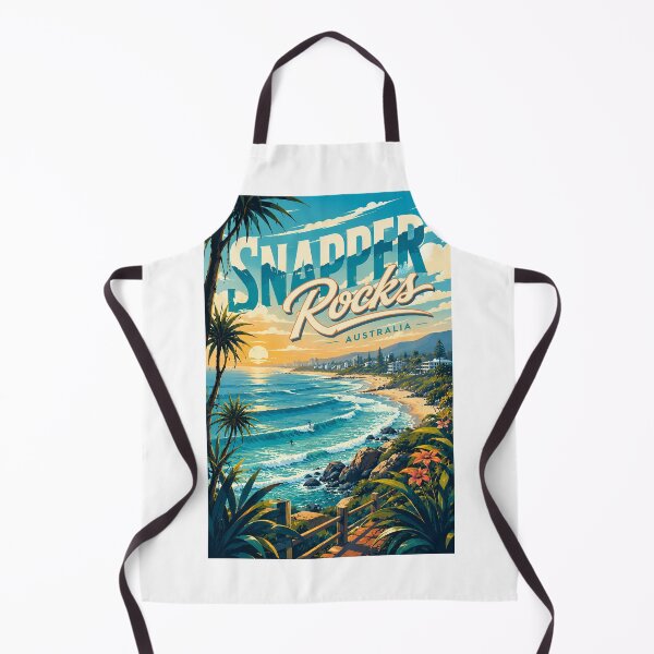 Item preview, Snapper Rocks Coolangatta Gold Coast Surf Break Queensland Australia designed and sold by Aryabek.