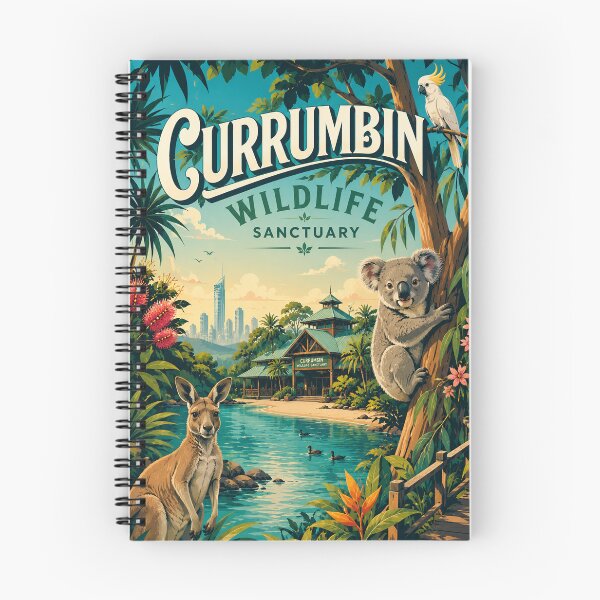 Item preview, Currumbin Wildlife Sanctuary Gold Coast Queensland Koala and Kangaroo designed and sold by Aryabek.